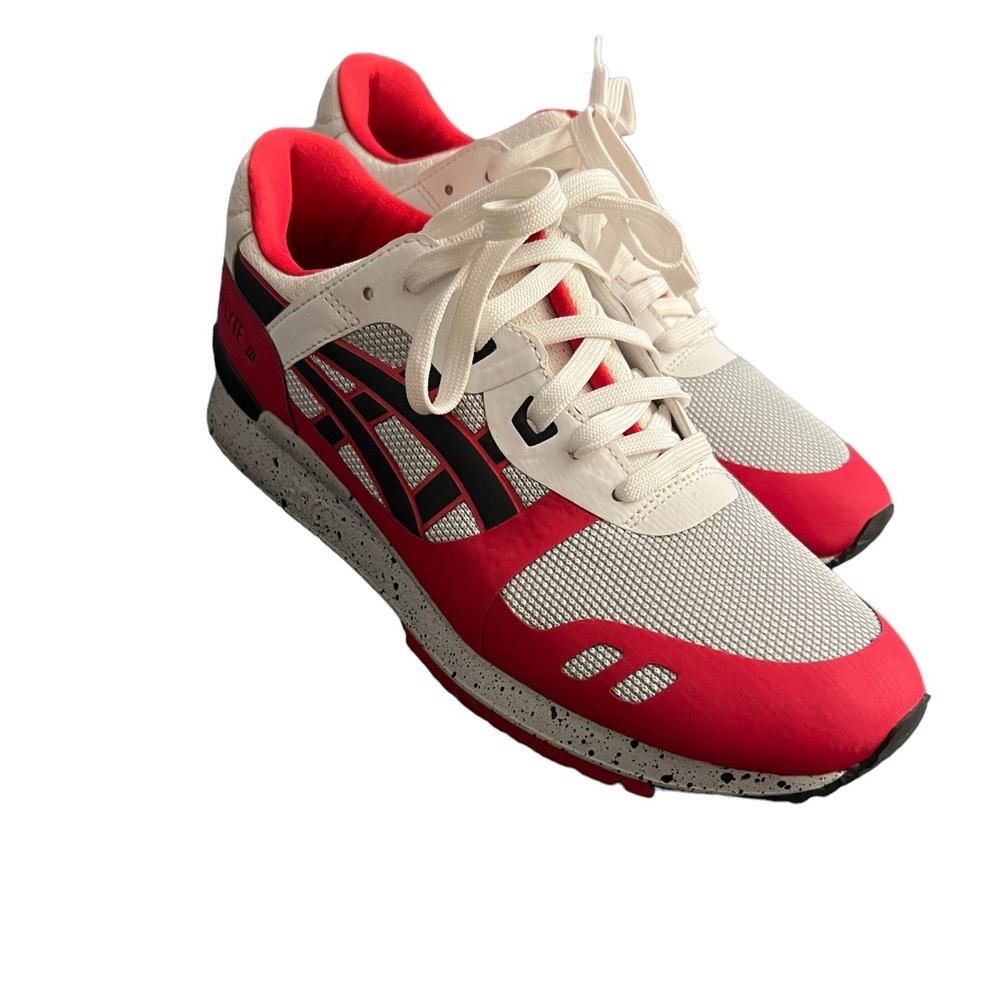 Asics gel Lyte 3 red n white